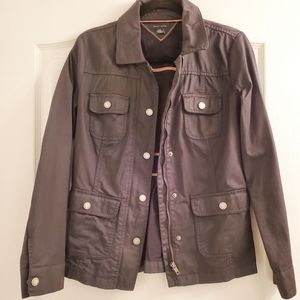 Tommy Hilfiger Black Fitted Spring Jacket